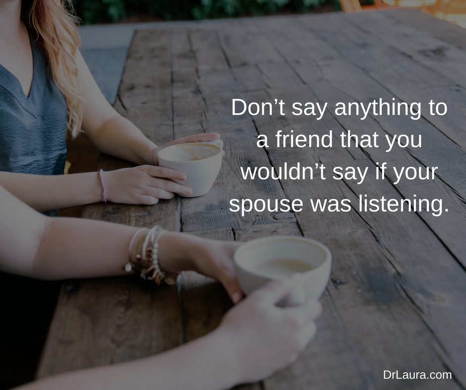 4 Things to Never Talk About Behind Your Spouse's Back